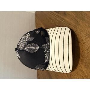 Roxy Floral and Striped Mesh Back Cap
